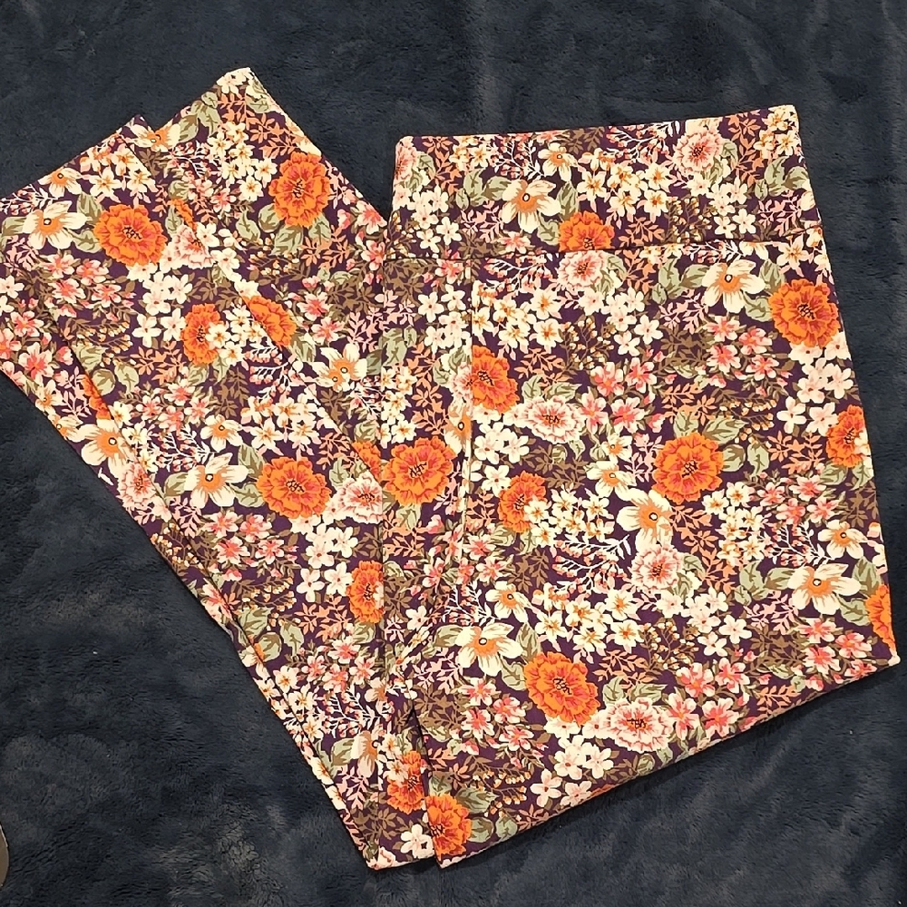 Jules & Leopold Floral Print Pants